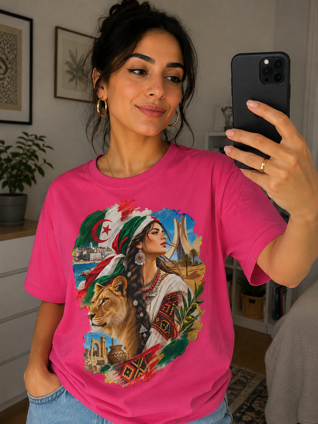 T-shirt « Lionne d’Algérie »