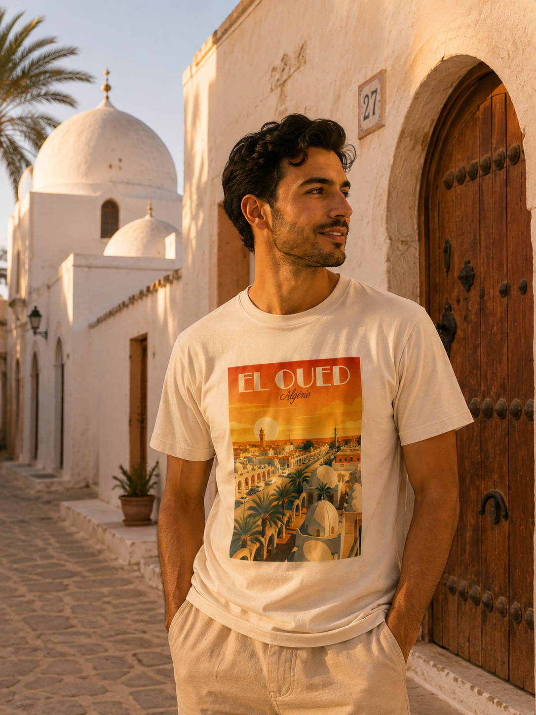 T-shirt El Oued — Lumière du Sahara