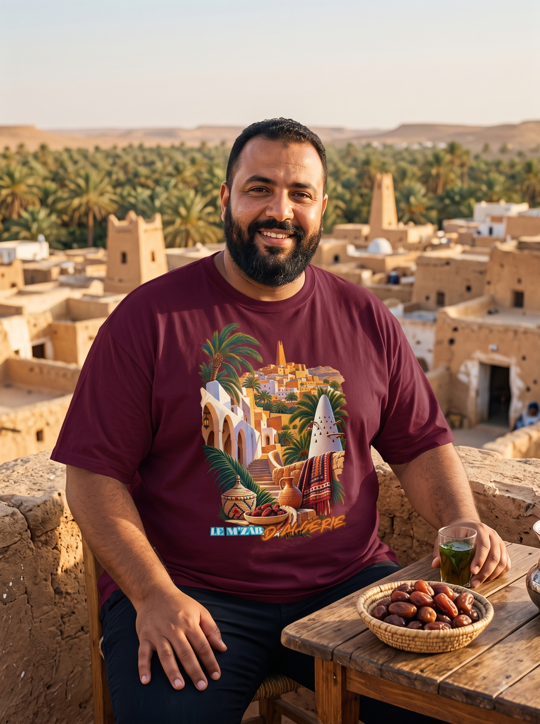 Tshirt | Le M’Zab entre lumière du désert et héritage ancestral