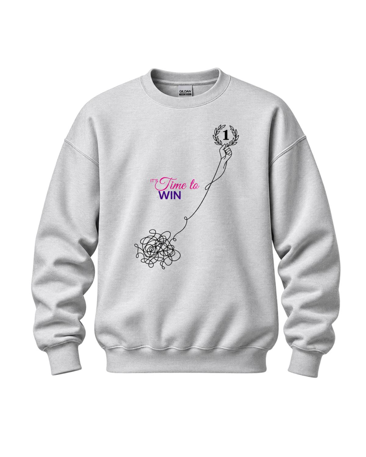 Sweat Unisexe — IT’S TIME TO WIN