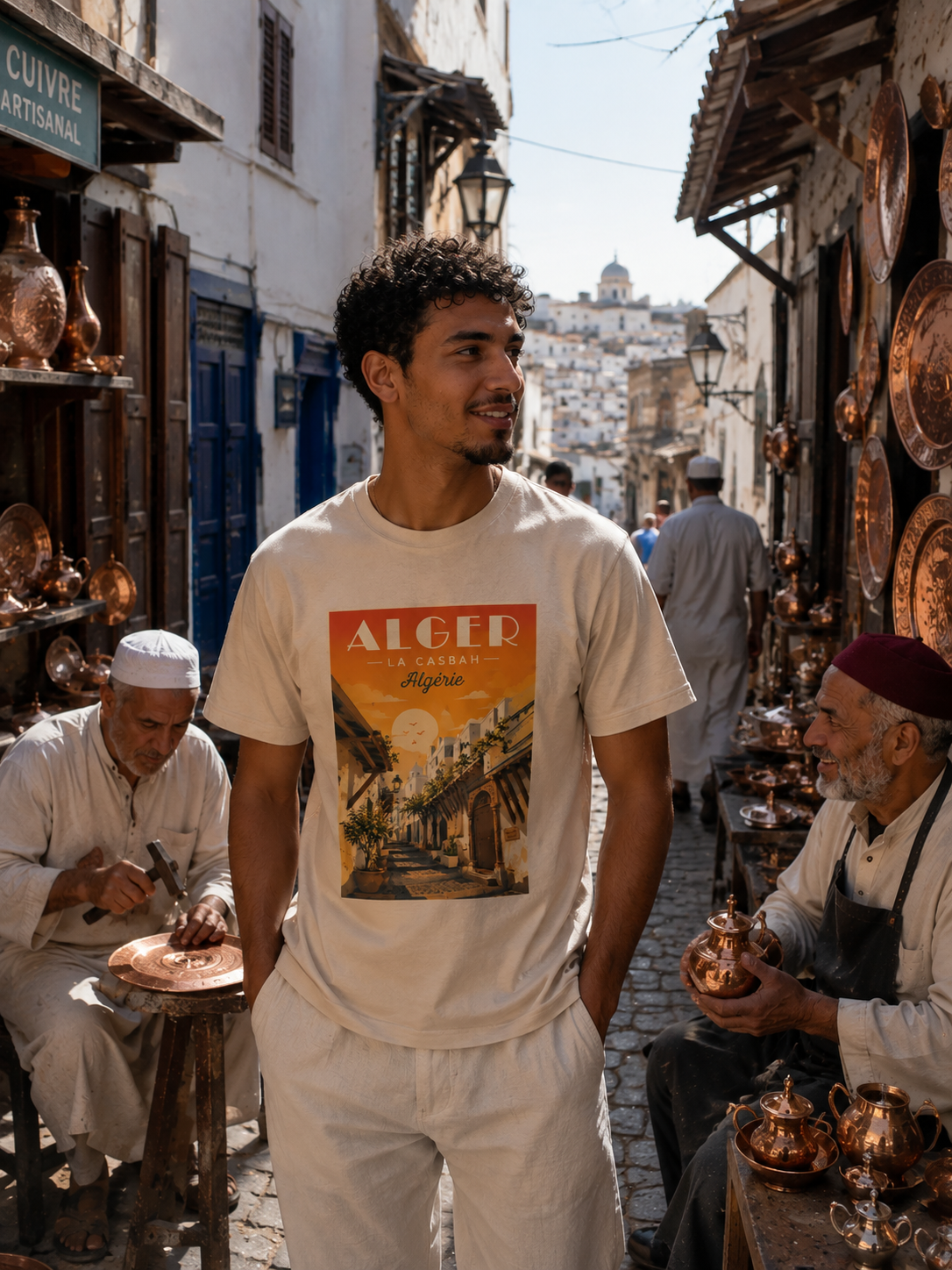T-shirt Alger — La Casbah