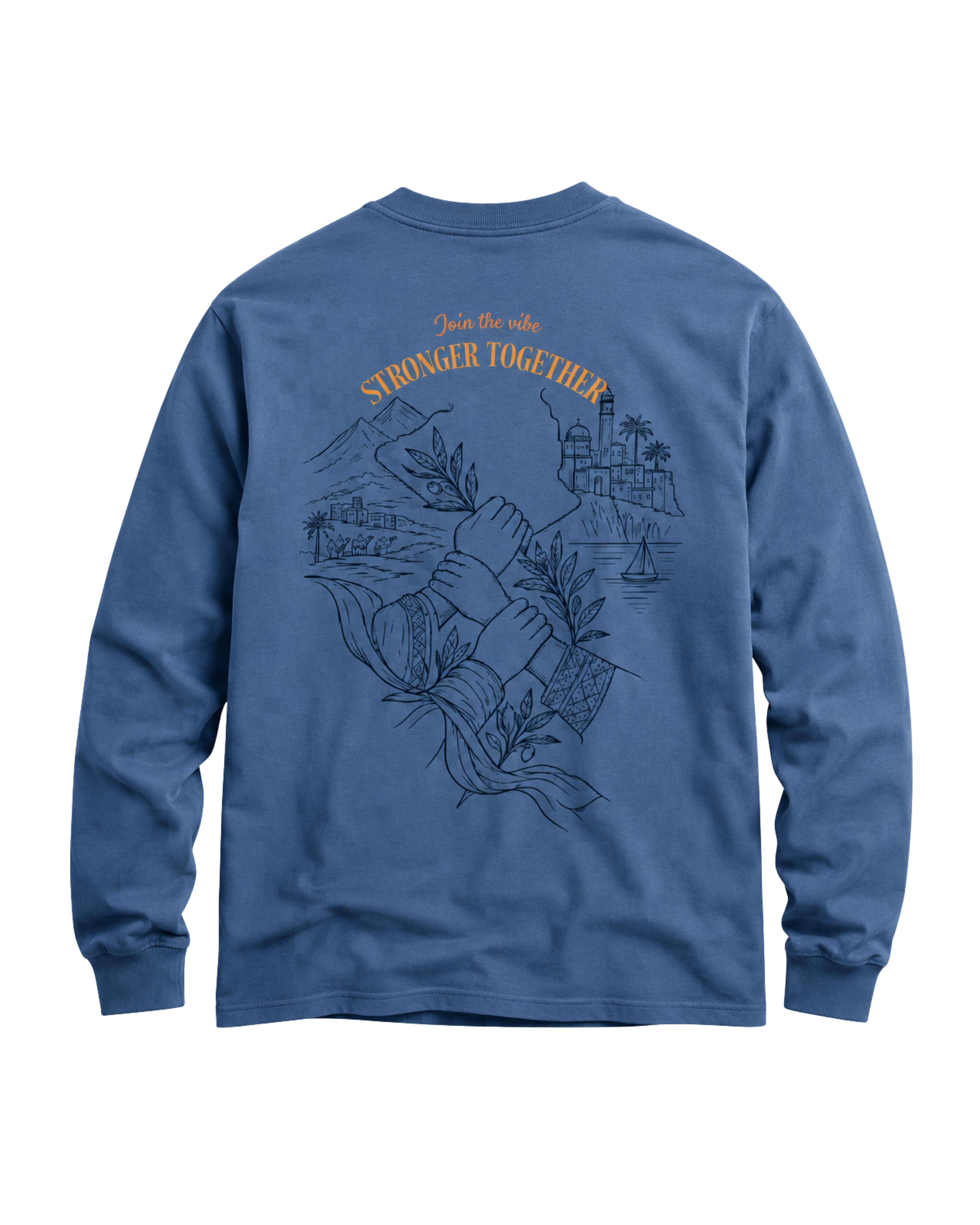 T-shirt manches longues ALGÉRIE — Stronger Together